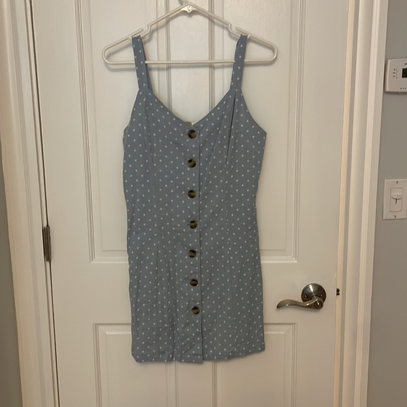 Blue polka dot sundress - Picture 3 of 4